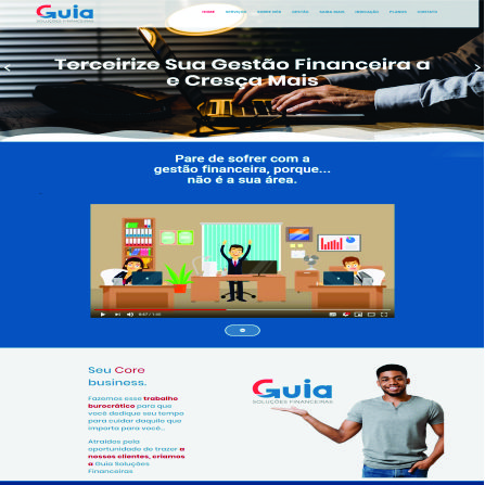 Agência Communicare Portfólio Guia Soluções Fincanceiras