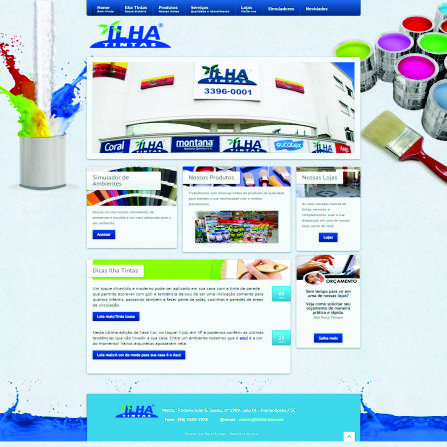 Agência Communicare Portfólio Ilha Tintas